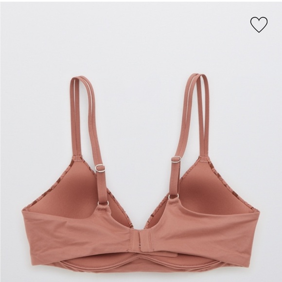 AERIE REAL BLOSSOM WIRELESS PUSH UP BRA 38D nwt #25 - Picture 4 of 6